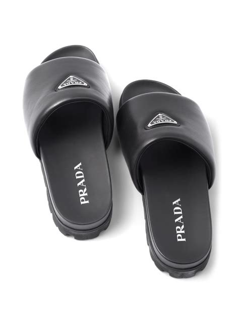 prada flip flops saks|saks Prada sandals.